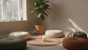 How to Set Up a Cozy Home Meditation Space