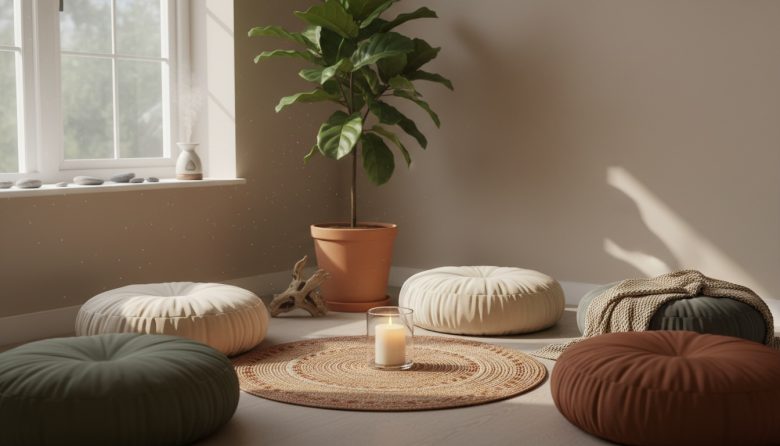 How to Set Up a Cozy Home Meditation Space