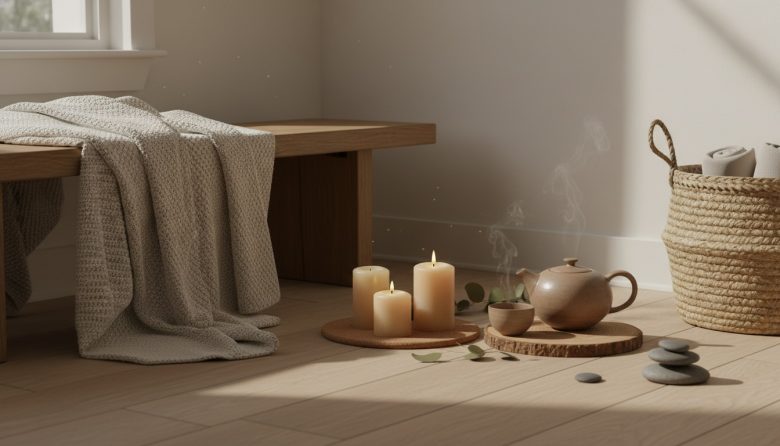 How to Set Up a Cozy Self-Care Space
